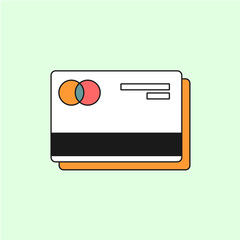 Credit Card Banking And Finance Icon