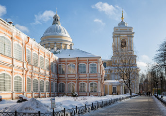 In Alexander Nevsky Lavra