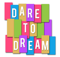 Dare To Dream Colorful Stripes Group 