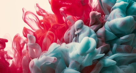 Ink in water