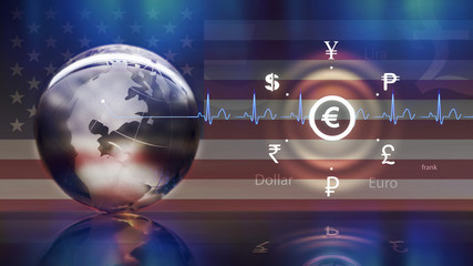 Fototapeta premium Euro currency concept