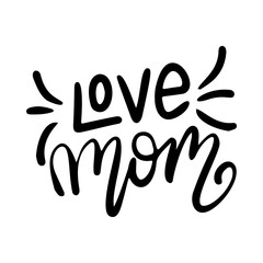 Easter hand written phrase. Modern brush calligraphy. Vector isolated illustration on white background