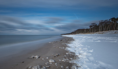 winter am weststrand