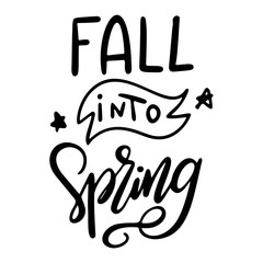 Easter hand written phrase. Modern brush calligraphy. Vector isolated illustration on white background