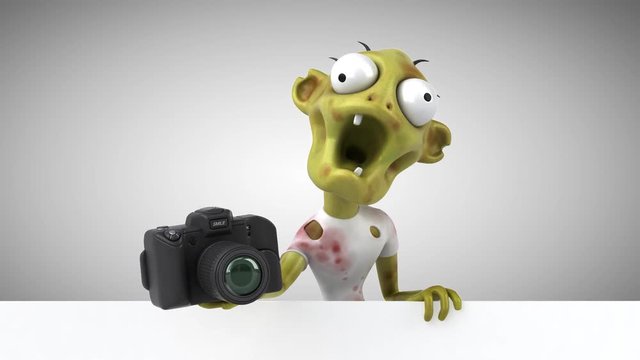 Fun zombie - 3D Animation