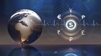 Euro currency concept