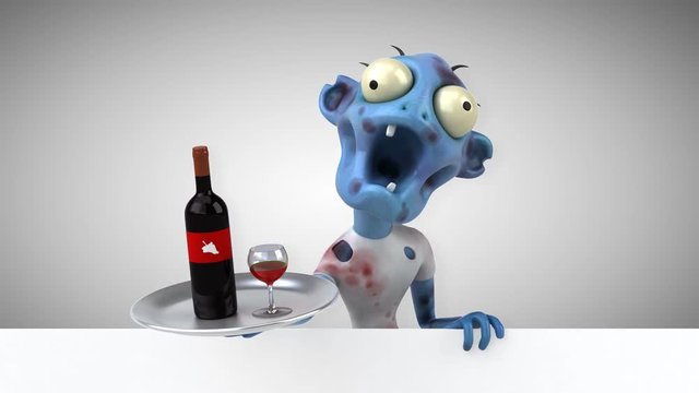 Fun zombie - 3D Animation