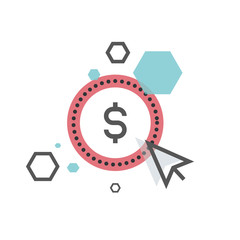 Dollar icon-Vector