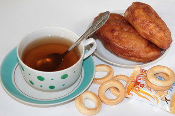 A hearty and delicious breakfast before work.