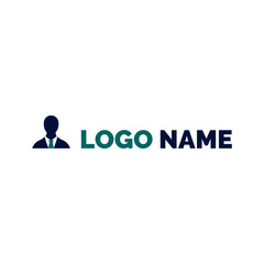 businessman Logo, icon