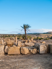 The archaeological site of Sbeitla is located in Sbeitla in Tunisia, in what was the Roman city of Sufetula and preserves the remains of important public monuments.