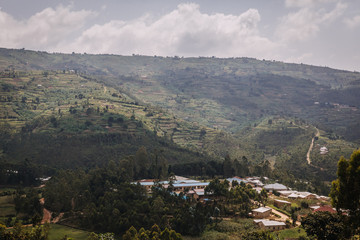 Fototapeta na wymiar rwanda countryside