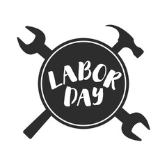 Happy Labor Day. Vector illustration.