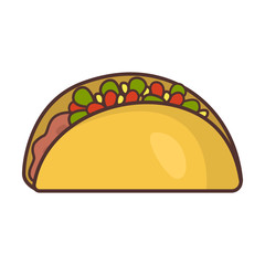 fast food flat icon