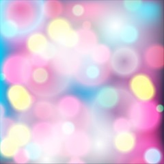 colorful bokeh background