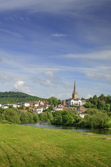 Ross-on-wye River Wye Hereford & Worcester England