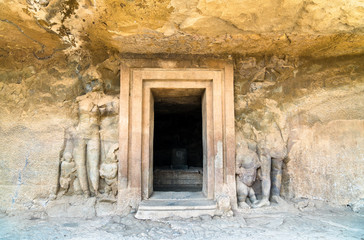 Cave no 4 on Elephanta Island near Mumbai, India