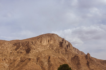 Fototapeta na wymiar mountain in Yazd Iran