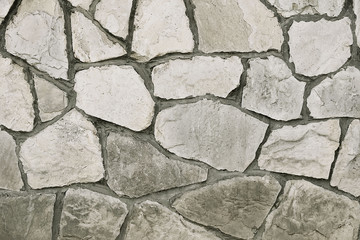 Grey stone wall background texture