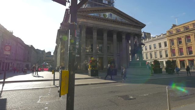 The Royal Exchange Square in Glasgow