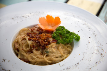Spaghetti for starter
