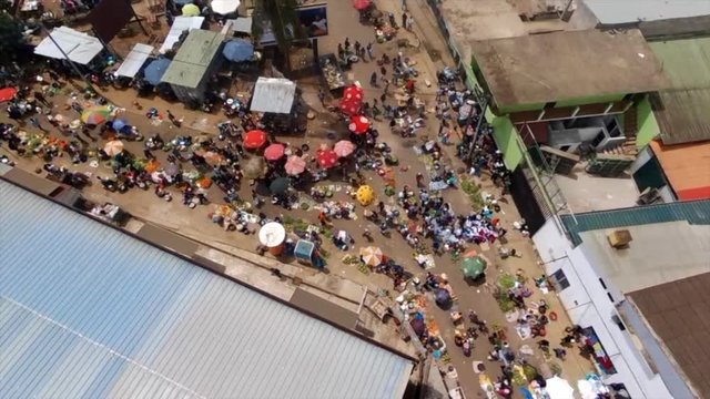 Sao Tome city market