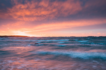 Sunset colors on the Sky