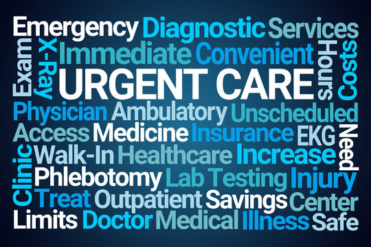 Urgent Care Word Cloud