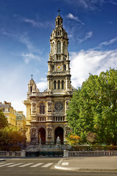 Eglise de la Sainte - Trinite, Paris, France