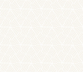 Vector seamless subtle pattern. Modern stylish texture. Repeating geometric tiling from striped triangle elements..