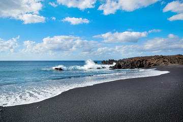 Beautiful landscape of Lanzarote Island