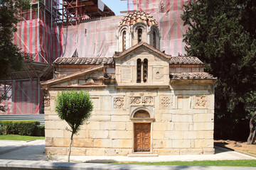 Byzantine church in Athens.