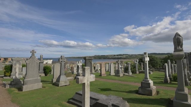 Cemetery near the sea