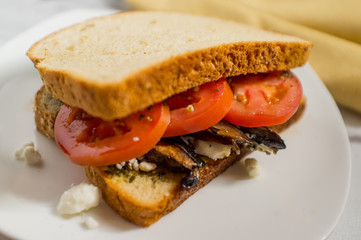 Portobello Mushroom Burger