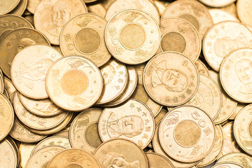 Coin, NTD, money, Taiwan Coin, Taiwan money