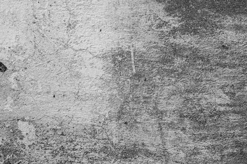 Wall fragment with scratches and cracks