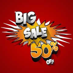 Creative Sale on background vector illustration