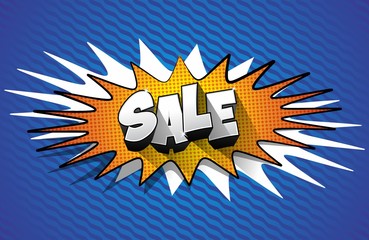 Creative Sale on background vector illustration