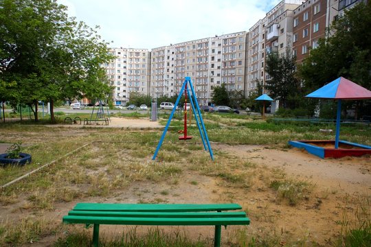 Garten f&uuml;r Turnen und Erholen in Kasachstan!