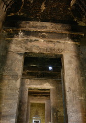 Fototapeta na wymiar Temple of Edfu columns