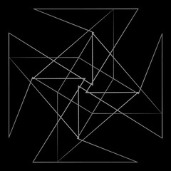 Geometric set for gifts and holidays pattern vector EPS10