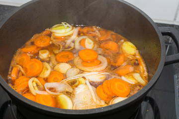 Eintopf - Gemüse kochen