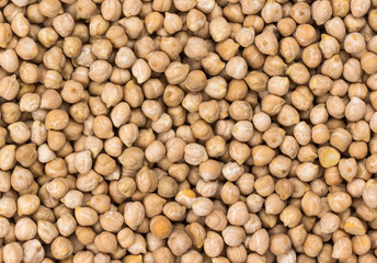 Chickpeas grain texture