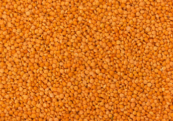Red lentils texture