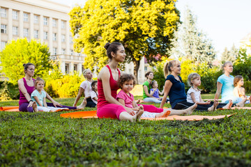 Yoga with children