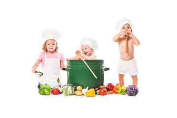 Little chefs cook
