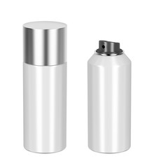 Blank aerosol cans