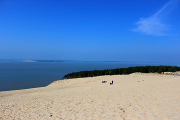 Sand and blue sky