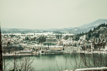 Slovenia, Bled, Church of the Assumption on the island