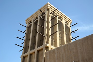 Traditional architecture of Dubai